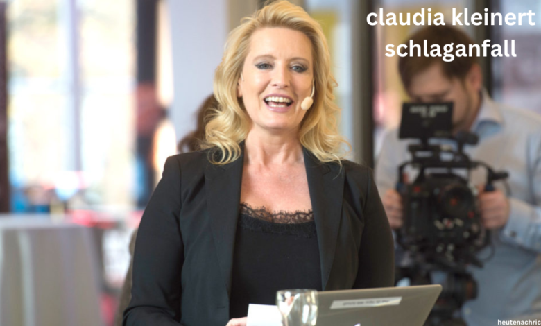 claudia kleinert schlaganfall