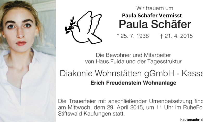 Paula Schafer Vermisst